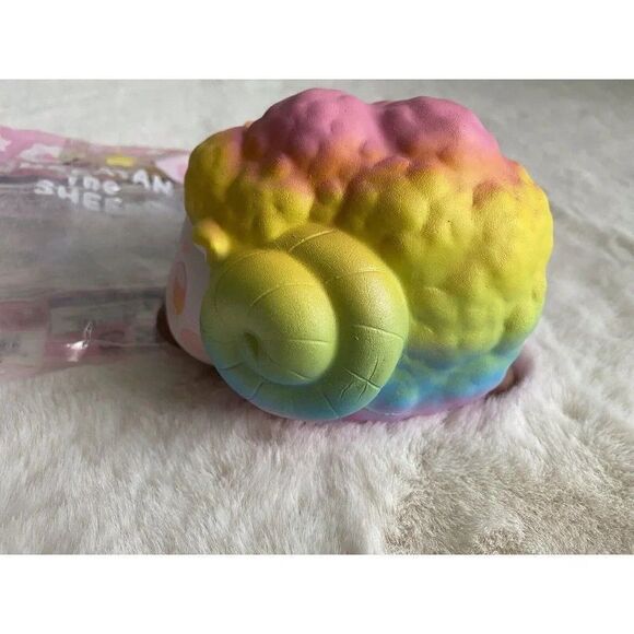 Japan iBloom Rainbow Sheratan The Sheep LIMITED EDITION Squishy Toy - Picture 5 of 16